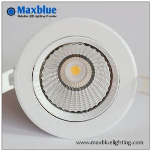 6W 9W Modern Recessed Ceiling COB Dimmable LED Down Light